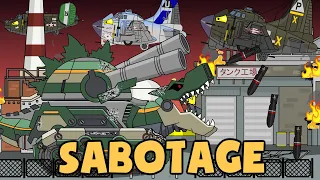 Sabotage at the Enemy’s factory  - Cartoons about tanks