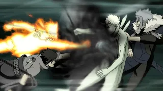 Naruto, Sasuke, Minato & Tobirama vs Juubito - Baba Oğul Shinobi Ordusunu Kurtarıyor | Naruto Türkçe