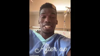 Paul Pogba High Of His Meds, Post Operation