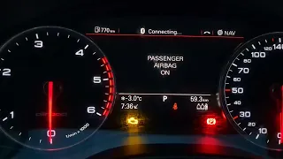 Audi A6 4G 3.0 BiTdi cold start, -3