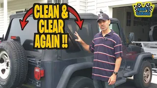 How To Restore Soft Top Windows (Andy’s Garage: Episode - 264)