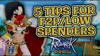 5 Tips for F2P and Low Spenders - Ragnarok Origin Global