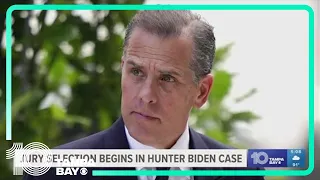 A jury has been seated in Hunter Biden's federal firearms case