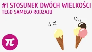 Stosunek dwóch wielkości tego samego rodzaju #1 [ Proporcje ]