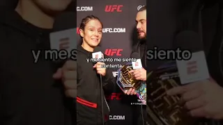 Alexa Grasso: Yo no soy juez, yo di una guerra y si quieren la trilogía la hacemos. #NocheUFC