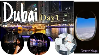 Dubai Trip Day 1!| Exploring Cruise|Travel Vlog| Creative Navya