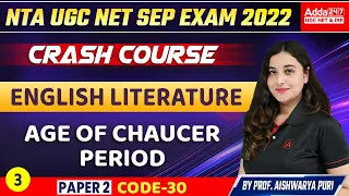 Age of Chaucer | UGC NET English Age of Chaucer Period in English Literature | By Aishwarya Puri