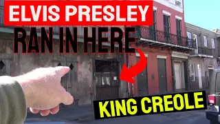 Elvis Presley's 'King Creole': The Filming Location at 726 St. Peter St Where Elvis Ran To in Movie