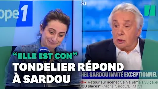 « Elle est con » : Michel Sardou s’en prend à Marine Tondelier qui lui répond