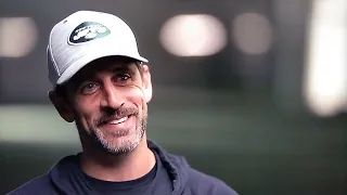 NY Jets QB Aaron Rodgers Interview With John McEnroe | New York Jets