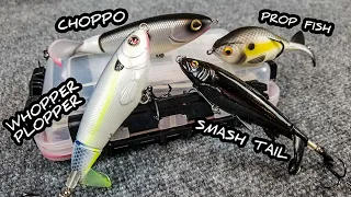 Is the Whopper Plopper DEAD? (Berkley Choppo, Savage Gear Smash Tail, and Lunkerhunt Propfish)