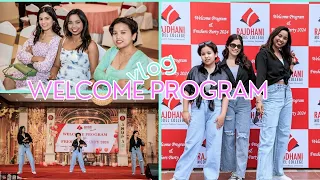 WELCOME PROGRAM||AT RAJDHANI MODEL COLLEGE #nepaliyoutuber #memorablemoments