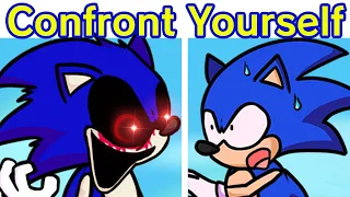 Friday Night Funkin' VS SONIC.EXE - Confronting Yourself | Run Sonic Run! (FNF Mod/Fake Evil Sonic)