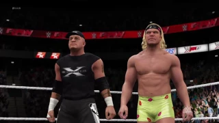 WWE 2K17 Monday Night Raw - Enzore Amore & Big Cass Vs New Age Outlaws