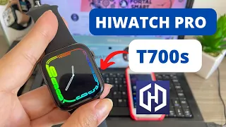 SMARTWATCH WATCH 7 T700s LANÇAMENTO 🚀 2022 - REVIEW COMPLETO E CONFIGURAÇÃO - IOS