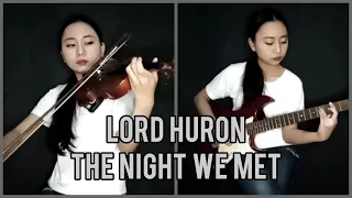 Lord Huron - The Night We Met (violin & guitar cover)