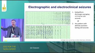 EEG for the non-expert Jan Claassen    NEURO ISICEM 2023