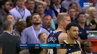 Play Of the Night Plumlee CLUTCH BLOCK On Grant!! Okc Loses vs Denver!