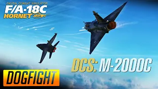 DCS: Mirage 2000C Vs F/A-18C Hornet Dogfight