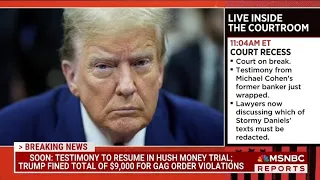 'Wants to be put in jail': Trump fined $9,000 for gag order violations