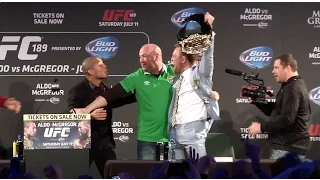 UFC 189 World Championship Tour: Recap with Dana, Aldo, and McGregor