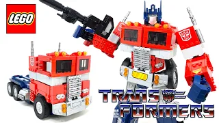 LEGO Transformers OPTIMUS PRIME Set Review