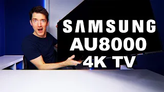 SAMSUNG AU8000 4K UHD TV REVIEW!