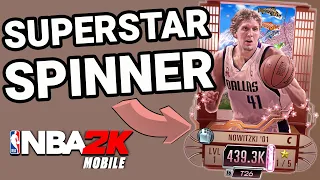 CRAZY NBA 2K Mobile Rose Quartz Superstar Spinner Pack Opening