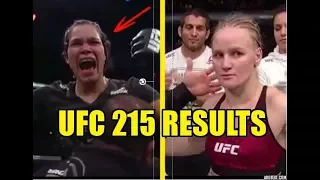 UFC 215 Results, Amanda Nunes Defeats Valentina Shevchenko via split decision