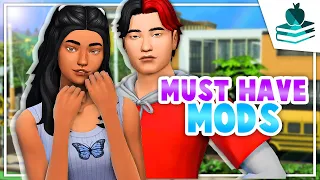 MUST HAVE MODS To Improve High School Years In The Sims 4!🏫🎒
