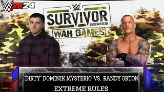 WWE 2K24 - Dirty Dominik Mysterio vs Randy Orton|Survivor Series