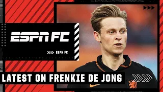 What is holding up Frenkie de Jong leaving Barcelona for Manchester United? | ESPN FC
