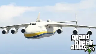 GTA V Antonov AN-225 Mriya (Largest Plane in the World)