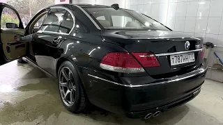 e66 750Li - the sound of a full exhaust system SUPERSPRINT