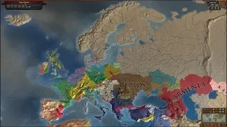 Europa Universalis 4 AI Timelapse - Extended Timeline Mod 2-2522