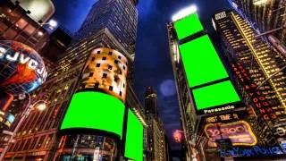 new york city in green screen free stock footage