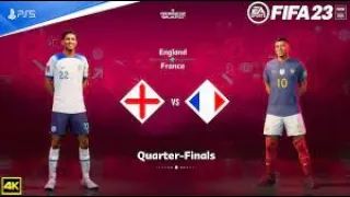 ||ENGLAND VS FRANCE|| FIFA 23 FULL MATCH 1080P 60FPS