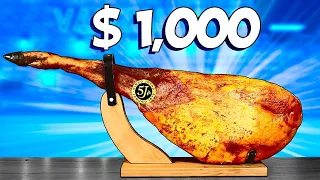 1$ vs 100$ vs 1000$ Jamón por VANZAI