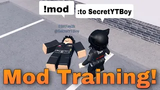 First Day as a Server Mod! (I Passed Their Training!) | Liberty County (ER:LC) Roblox