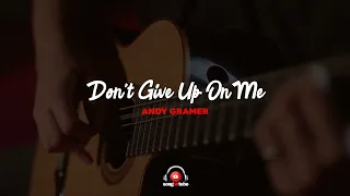 Don't Give Up On Me - Andy Grammer | Karaoke | Instrumental | Lirik