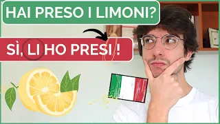 DIRECT PRONOUNS + PASSATO PROSSIMO in Italian: how to use them correctly?