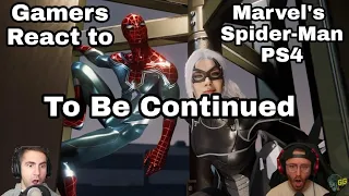 Gamers React to Marvel's Spider-Man PS4 The Heist [DLC] To Be Continued