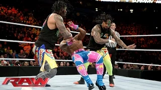 The Usos vs. The New Day - 2-on-3 Handicap Match: Raw, December 21, 2015