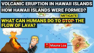 Hawaii's Mauna Loa Volcano eruption | How Hawaiian islands were formed | Geography