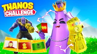 die heftige ,,THANOS CHALLENGE".. (zu krass) 😱in Fortnite Season  4 Deutsch