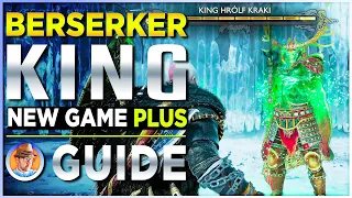 How to Defeat Berserker King NG+ in God of War Ragnarok - King Hrolf Kraki - GMGOW Tips & Tricks