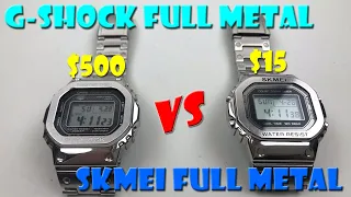 G-Shock Full Metal vs Skmei Full Metal