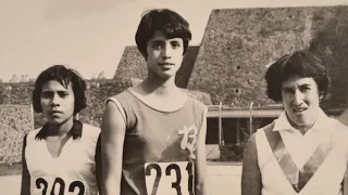 Enriqueta Basilio, la llama olímpica de los Juegos de 1968.