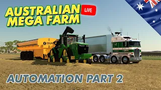 🔴 Australian Mega Farm - LIVE - As Chosen By You - Farming  Simulator 22