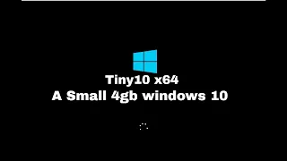 Tiny10 B4 - A 4GB 64 Bit Version of Windows 10 By NTDEV